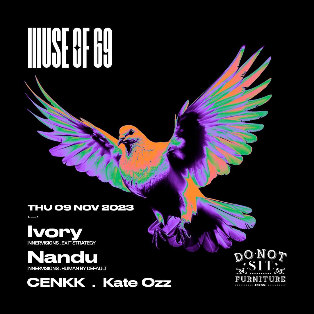 Muse of 69: Ivory, Nandu, Kate Ozz, CENKK - Página frontal