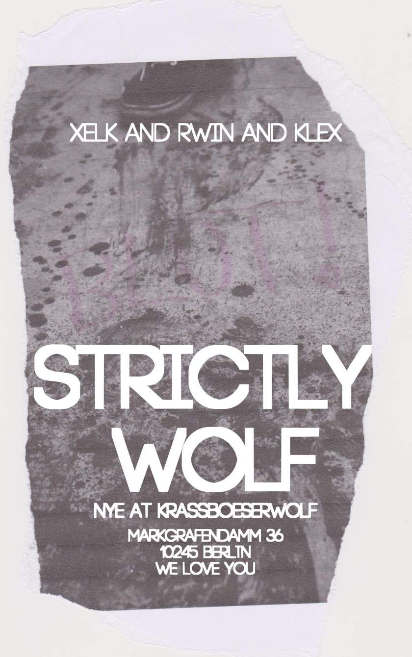 Strictly Wolf - Página frontal