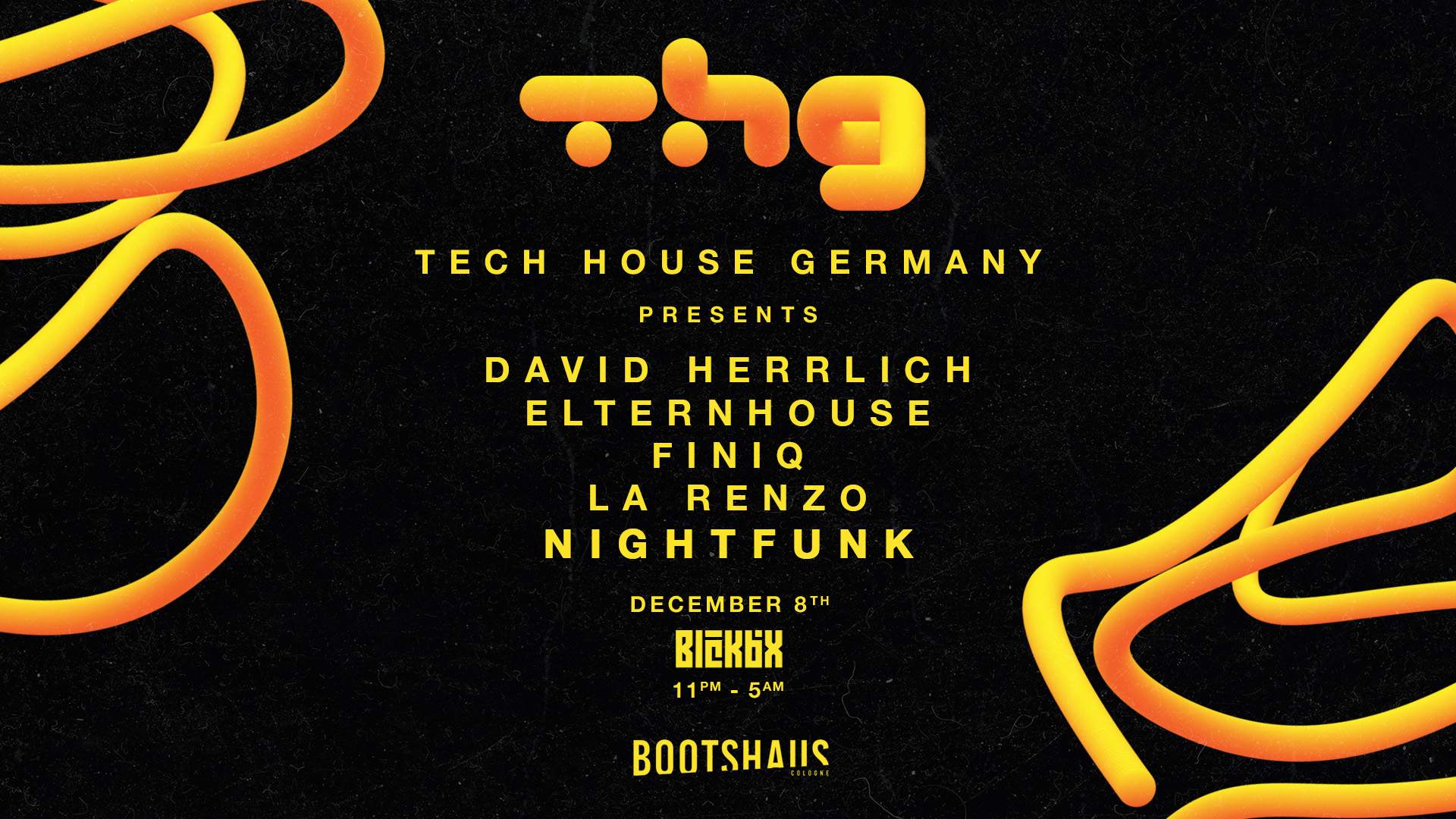 NightFunk PRES. BY TECH HOUSE GERMANY - フライヤー表