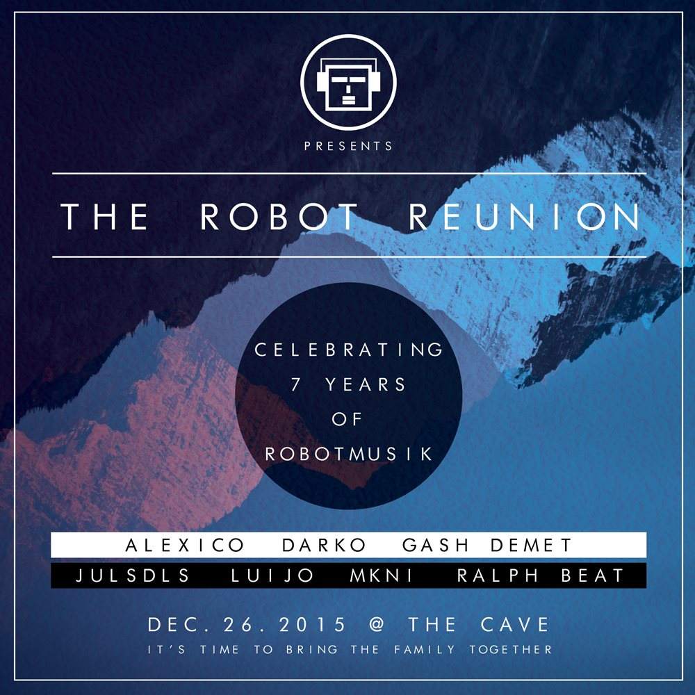Robotmusik presents: The Robot Reunion - Página frontal