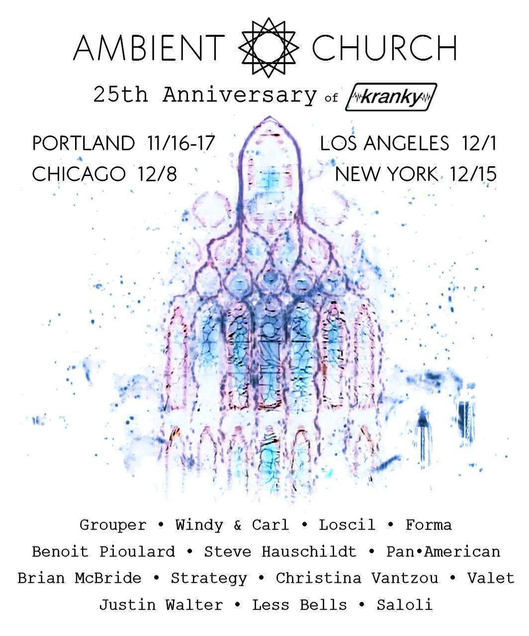 Ambient Church Chicago: 25th Anniversary of Kranky - Página frontal