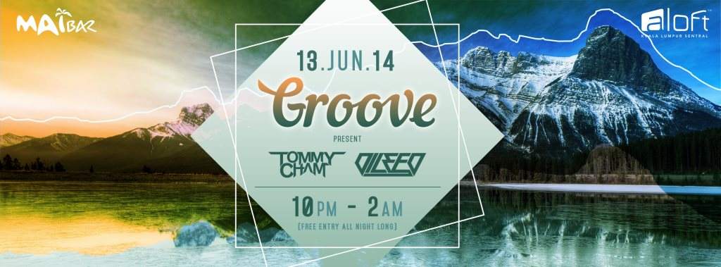 Groove present Tommy Cham & Dilee D - フライヤー裏