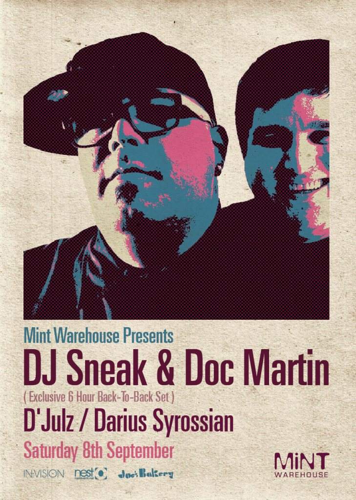 DJ Sneak & Doc Martin - Página trasera