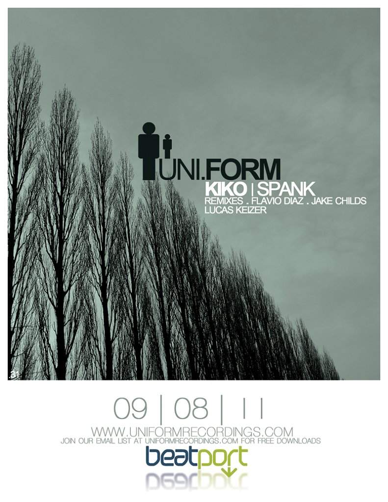 Uniform Recordings Release Event: Kiko - フライヤー表