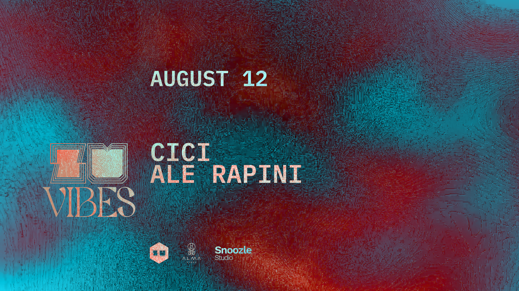 Zu:Vibes presents Cici and Ale Rapini - フライヤー表