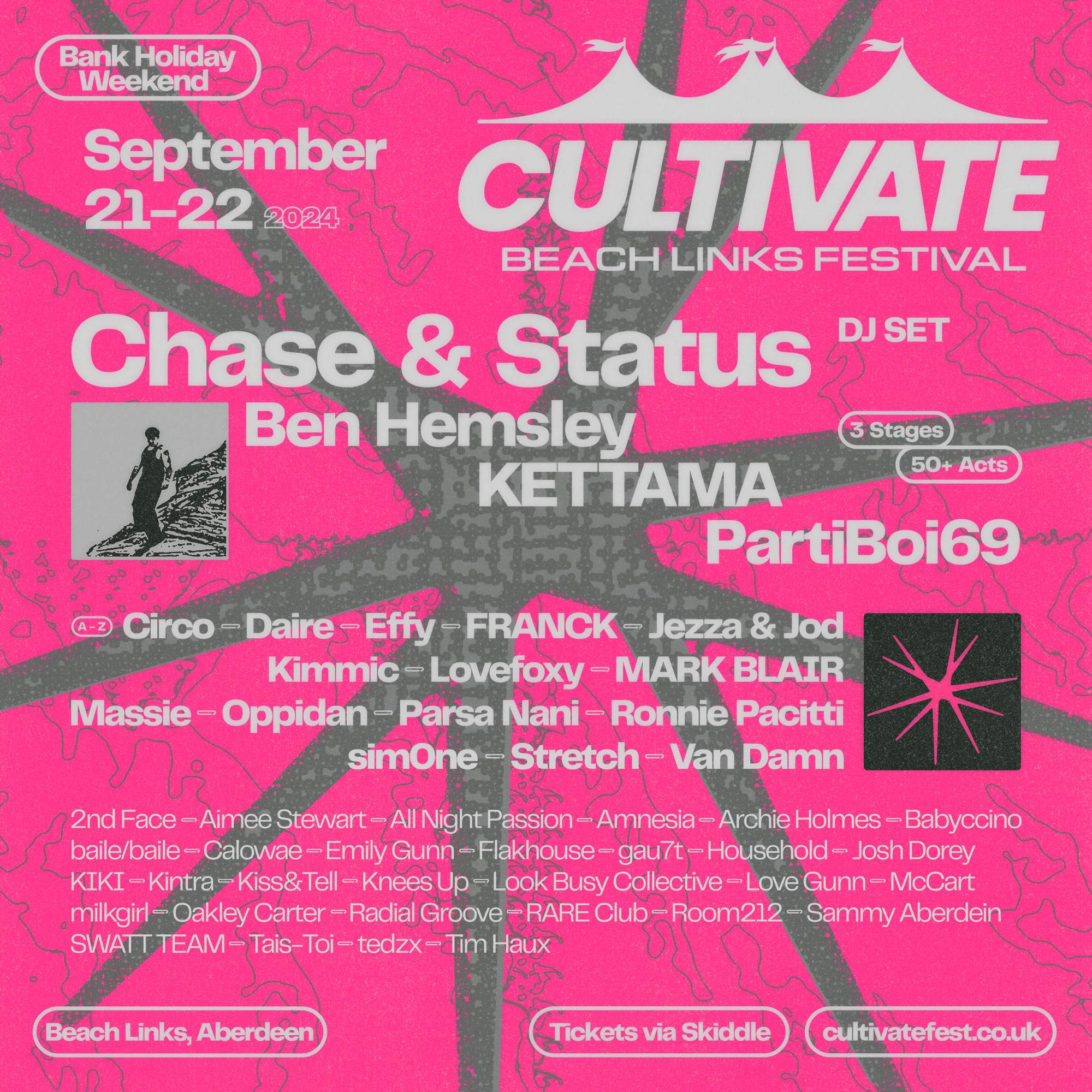 Cultivate beach links festival 2024 at beach links aberdeen aberdeen