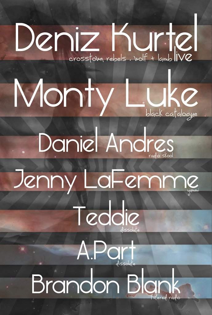 Dissolute One Year Anniversary with Deniz Kurtel (Live), Monty Luke ...