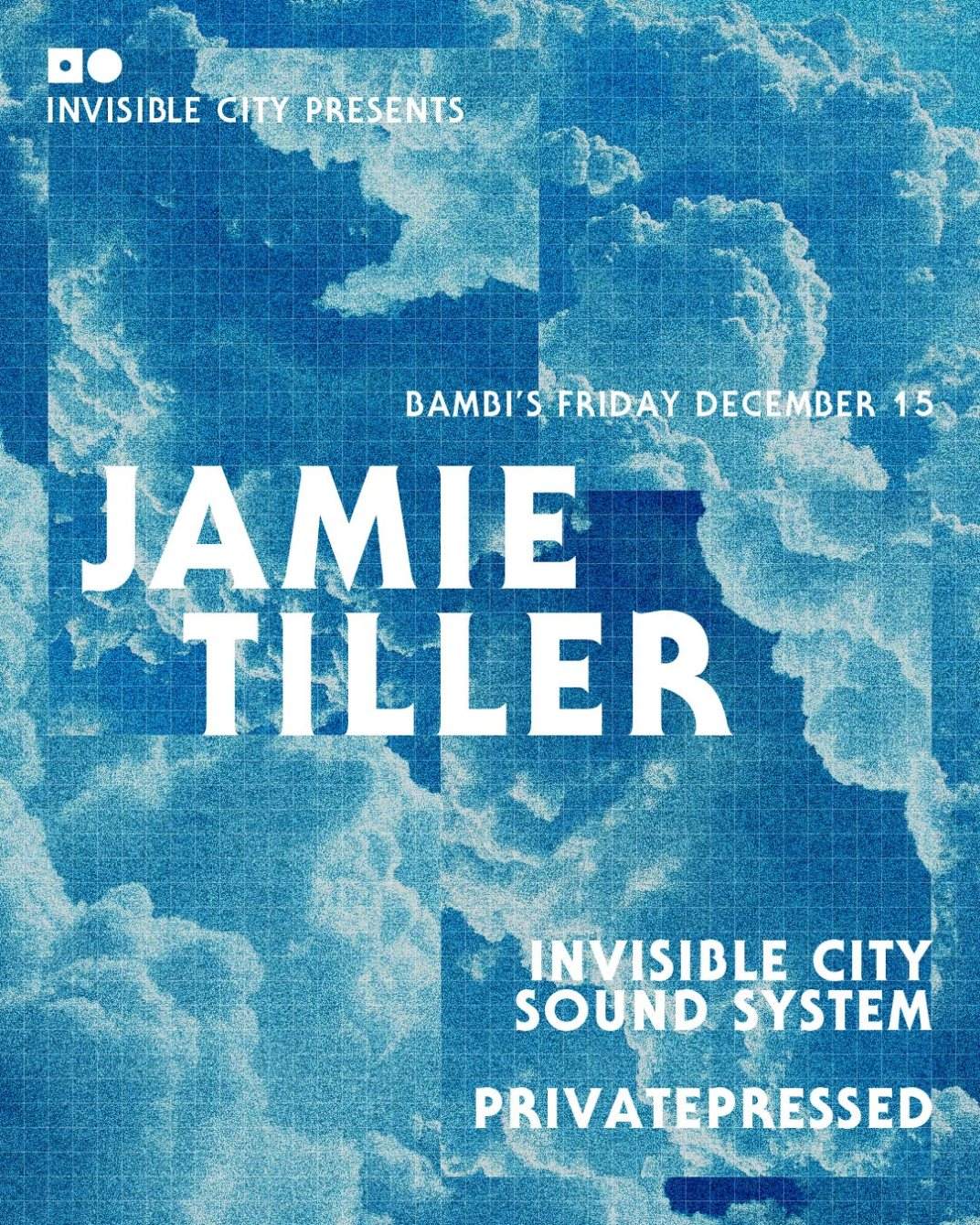 Invisible City Presents: Jamie Tiller - Página trasera