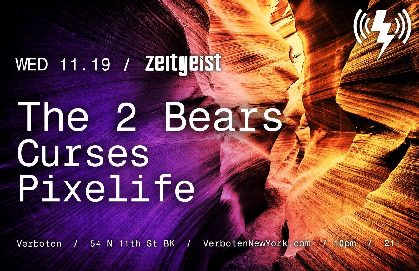 Zeitgeist: The 2 Bears / Curses / Pixelife - Página frontal