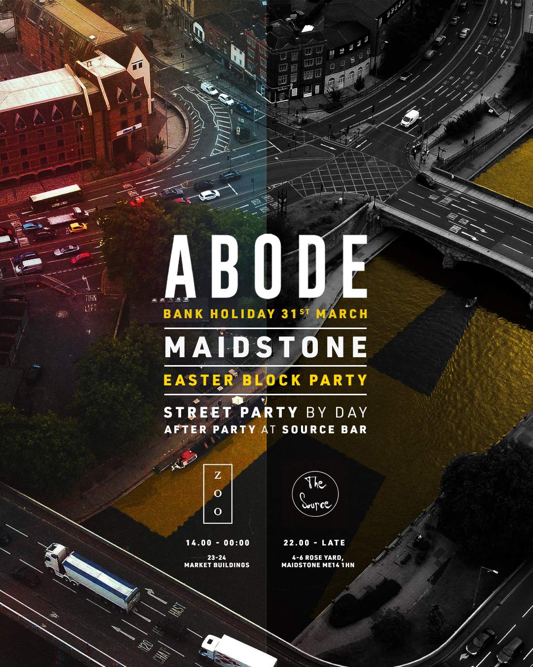 ABODE Maidstone - Easter Sunday Street Party - Página frontal