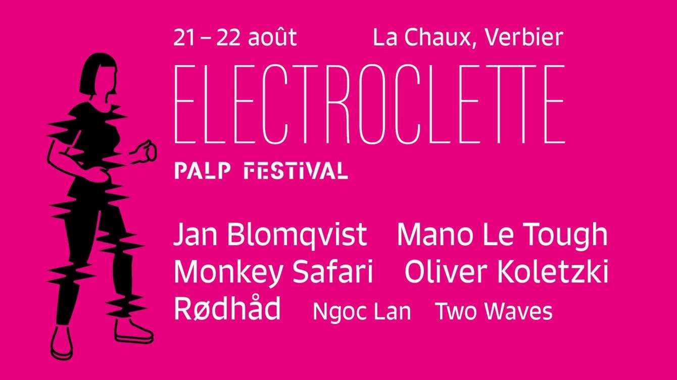Electroclette at Verbier - フライヤー表