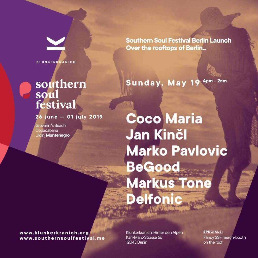 Southern Soul Festival Berlin Launch - フライヤー裏