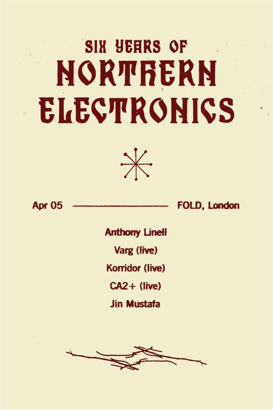 FOLD presents: Six Years of Northern Electronics - Página frontal