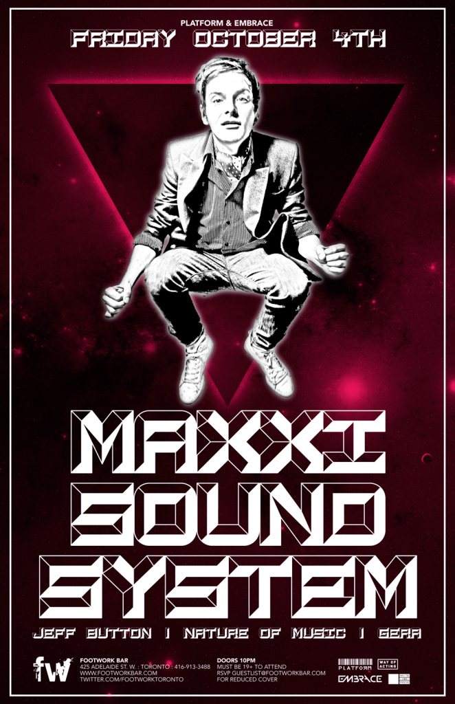 Platform & Embrace present Maxxi Soundsystem - Página frontal