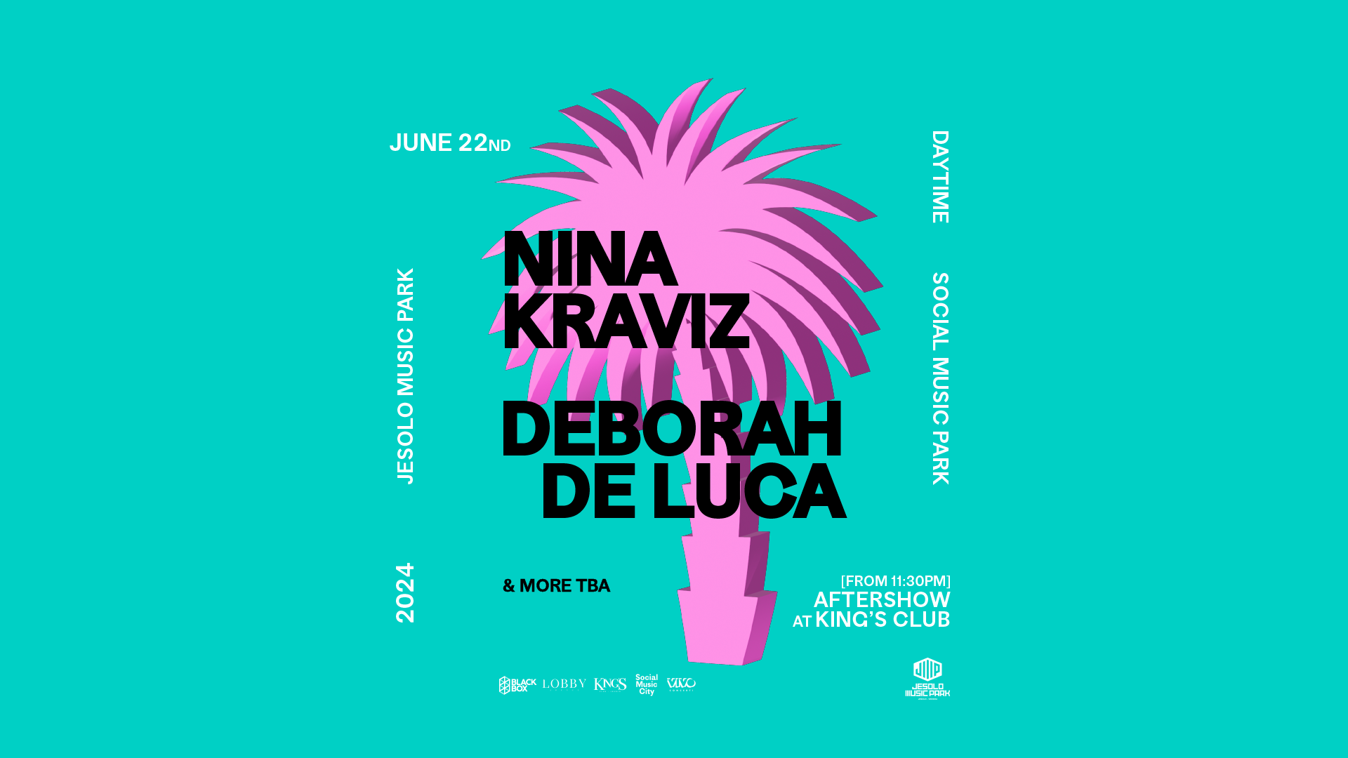 Social Music City and Jesolo Music Park - Nina Kraviz and Deborah De Luca - Página frontal