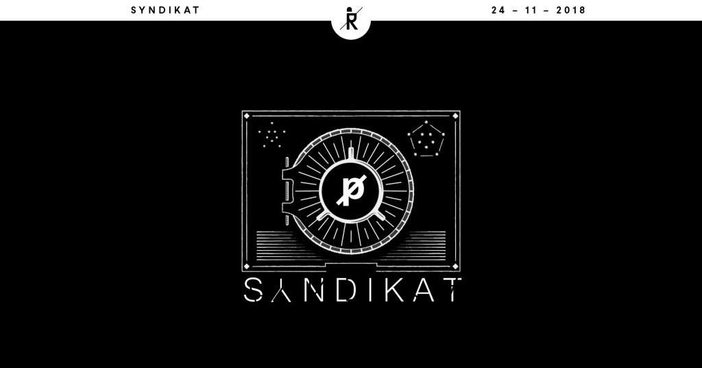 Syndikat with Dusty Kid, Skober, Marc Depulse - フライヤー表