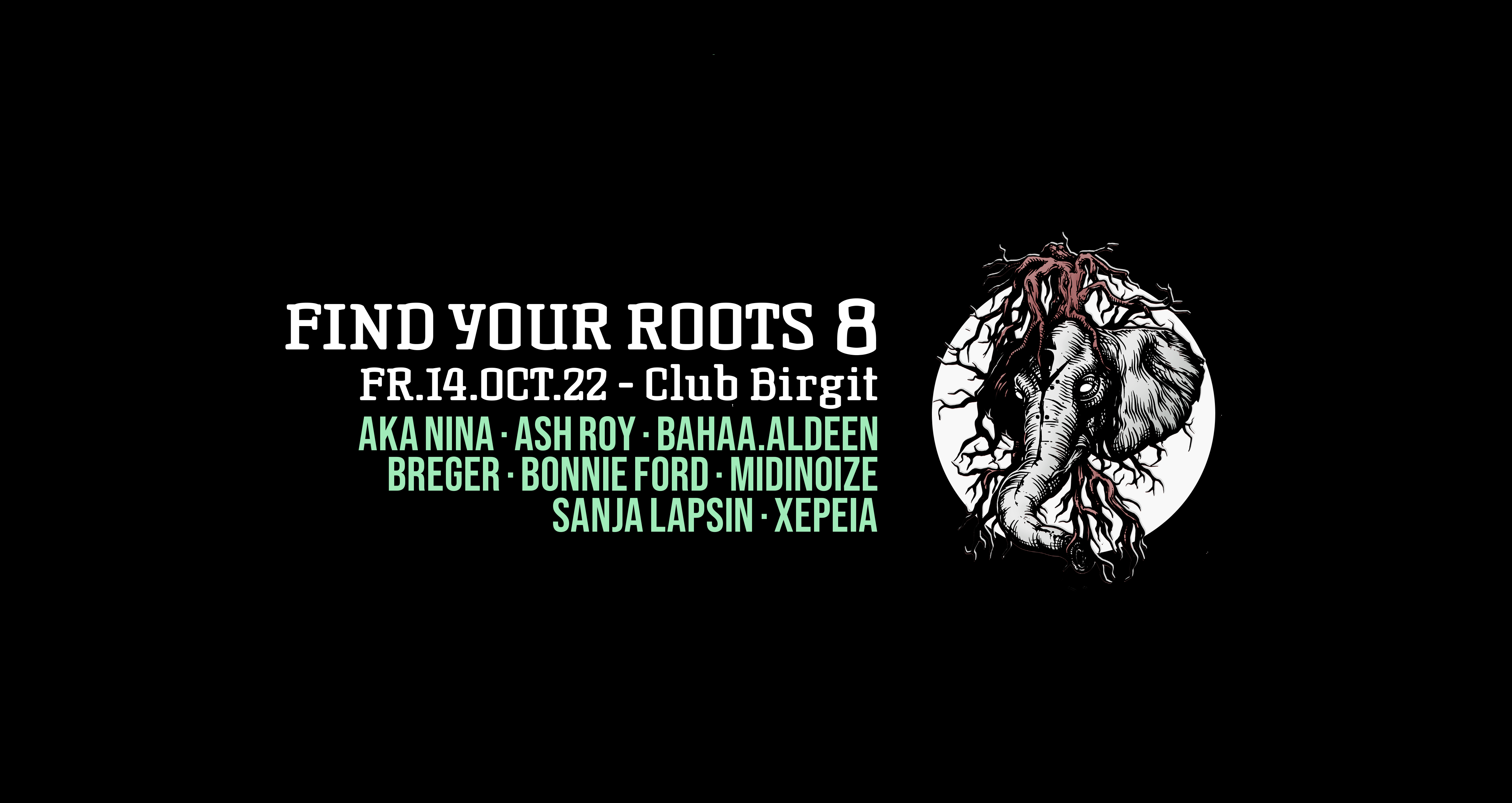 DCMB & Soupherb present: Find Your Roots #8 - フライヤー表