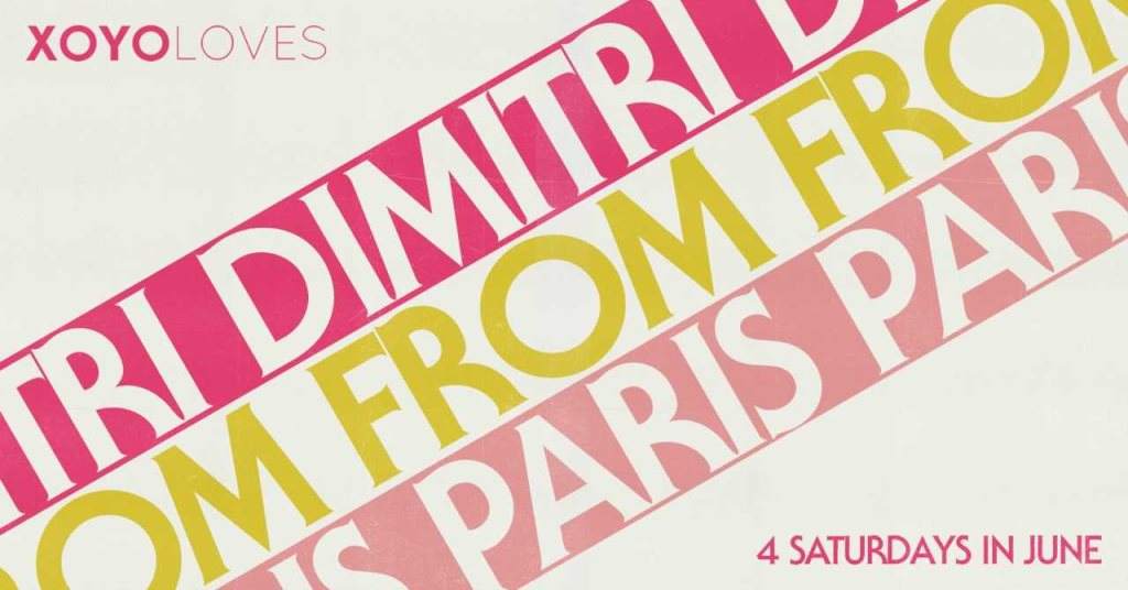 XOYO Loves: Dimitri From Paris (All Night Long) - Página frontal