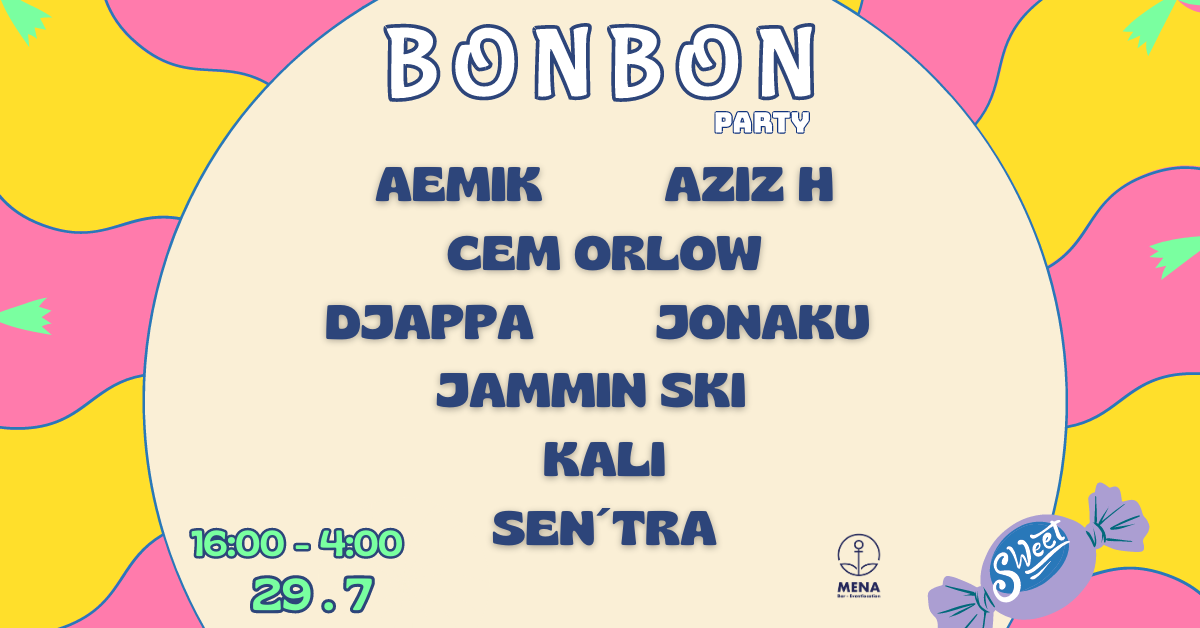 BonBon Party - フライヤー表