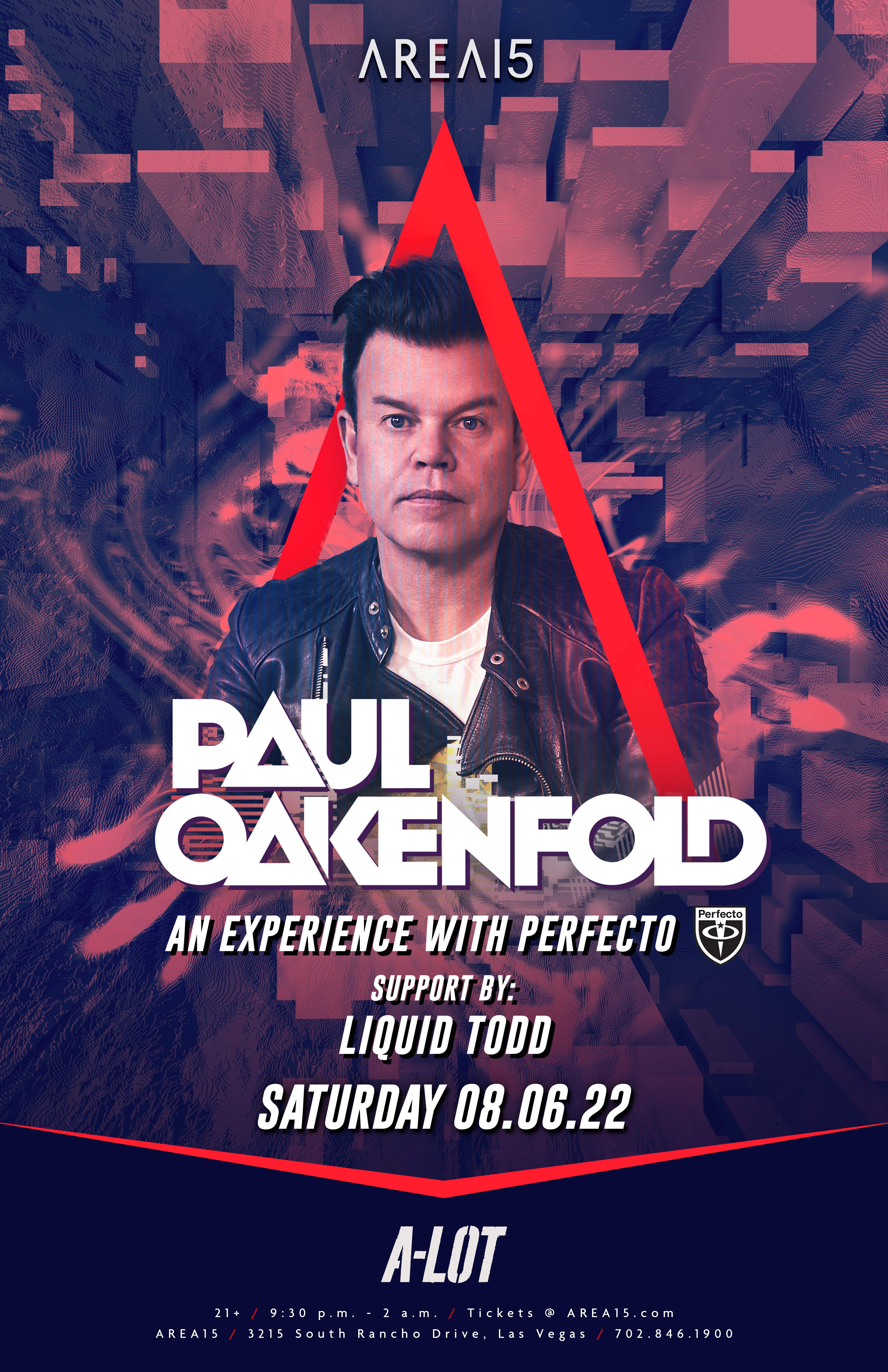 Paul Oakenfold: A Perfecto Records Experience - Página frontal