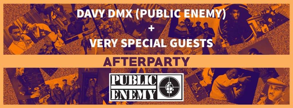 Public Enemy Afterparty - Página frontal