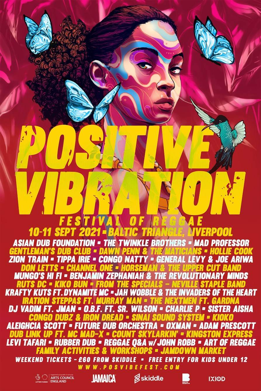 Positive Vibration - Festival of Reggae 2021 - Página frontal