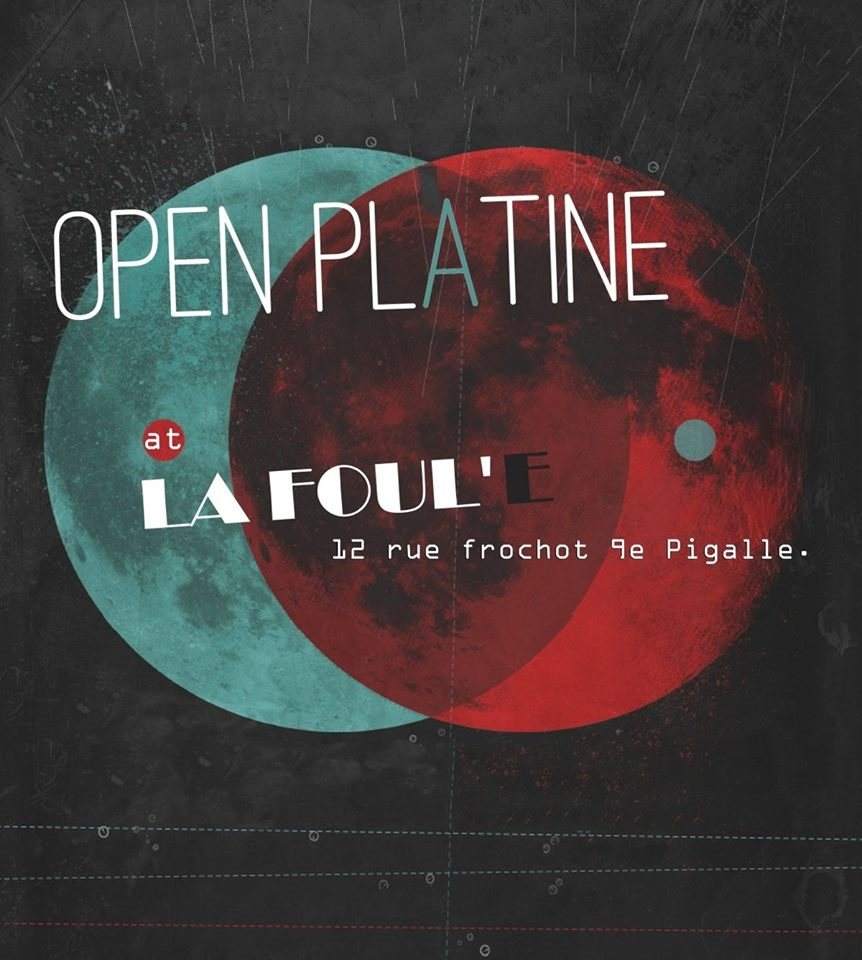 Open Platine - フライヤー表