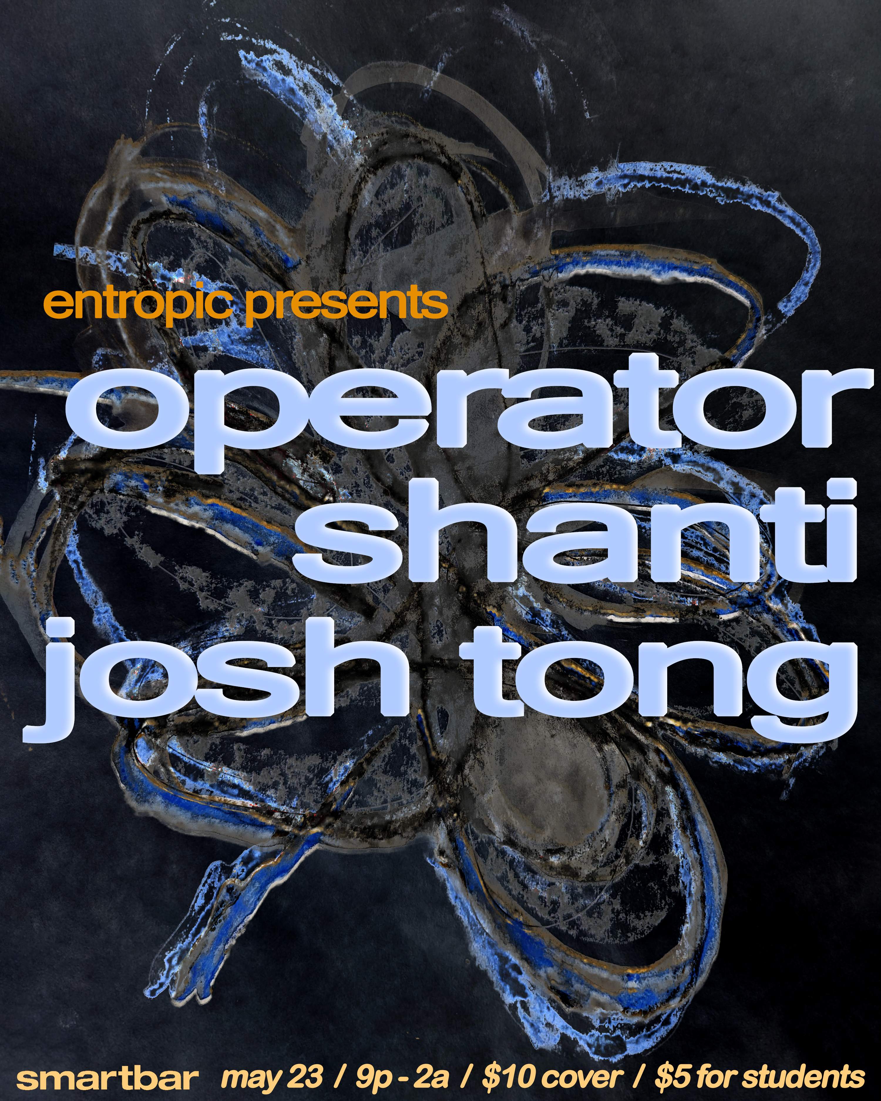 Entropic featuring Operator - Shanti - Josh Tong - Página frontal