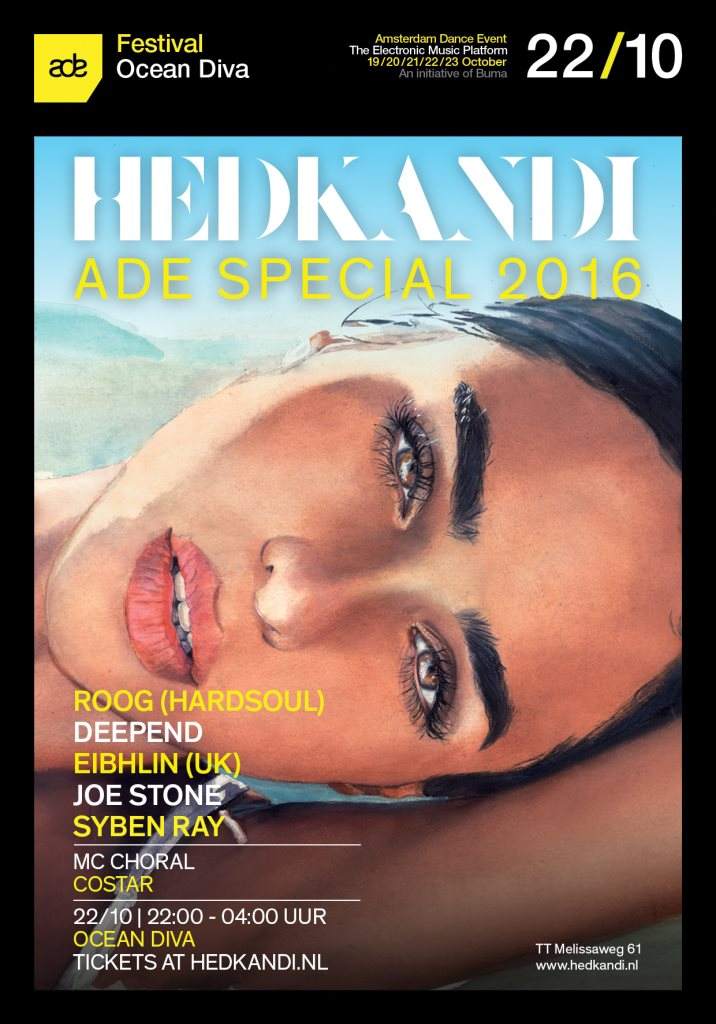 Hed Kandi ADE Special 2016 - フライヤー表