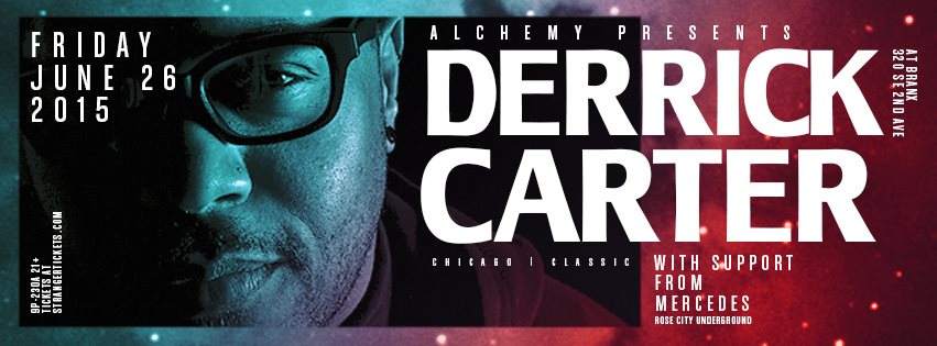 Alchemy presents Derrick Carter  - Página frontal