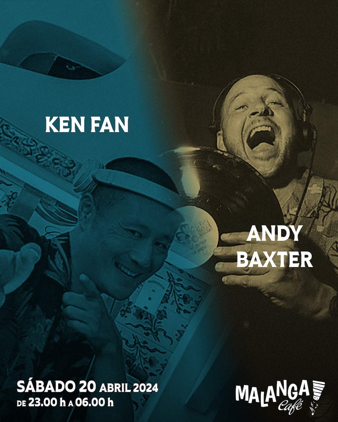 Ken Fan & Andy Baxter - フライヤー表