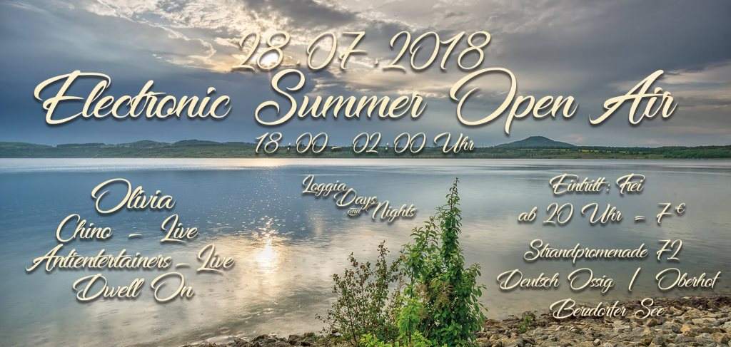 Electronic Summer Open Air Pres. by Loggia Days - フライヤー表