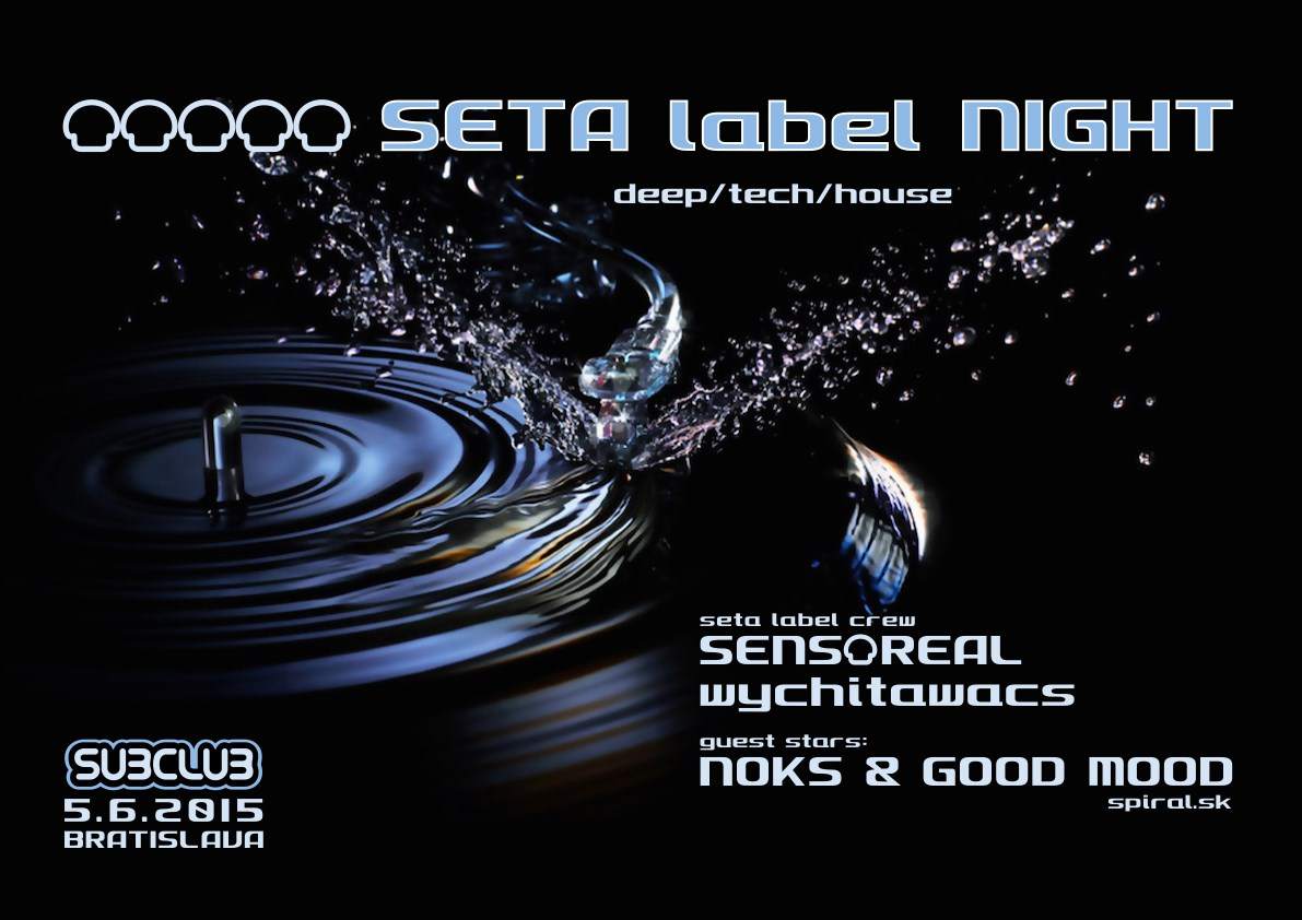 Seta Label Night - フライヤー表