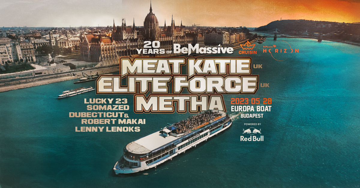 Cruisin Boat Party w/ Elite Force / Meat Katie / Metha - フライヤー表
