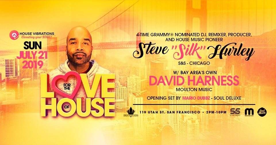 Steve 'Silk' Hurley David Harness & Mario Dubbz Live - Página frontal