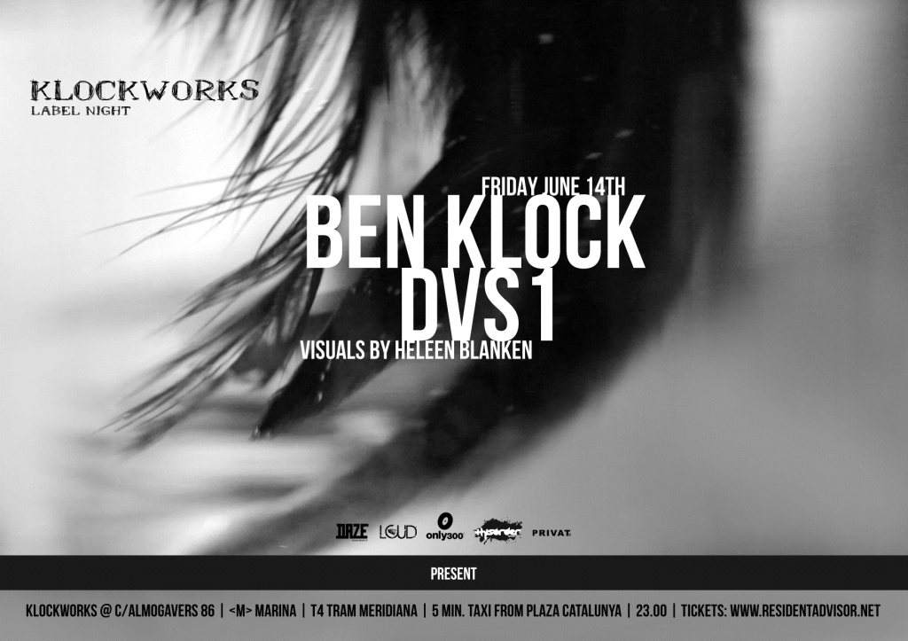 Klockworks Showcase: Ben Klock & Dvs1 with Visuals by Heleen Blanken - Página frontal