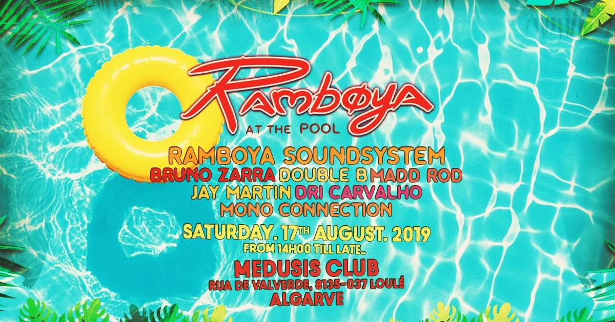 Ramboya Pool Party - フライヤー表