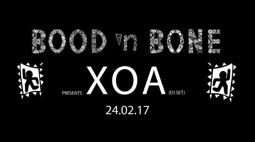 Bood'nbone with XOA (DJ set) - Página frontal