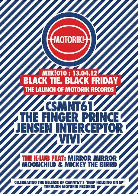 Motorik 'Black Tie/Black Friday' Label Launch - Página frontal
