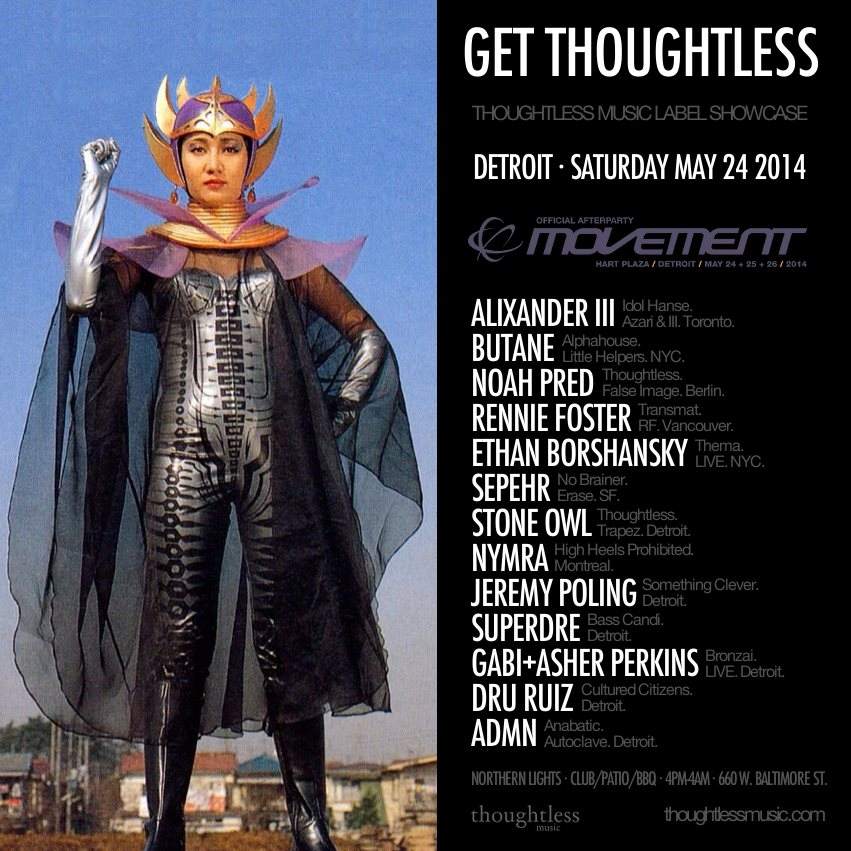 Get Thoughtless: Detroit 2014 - Página frontal