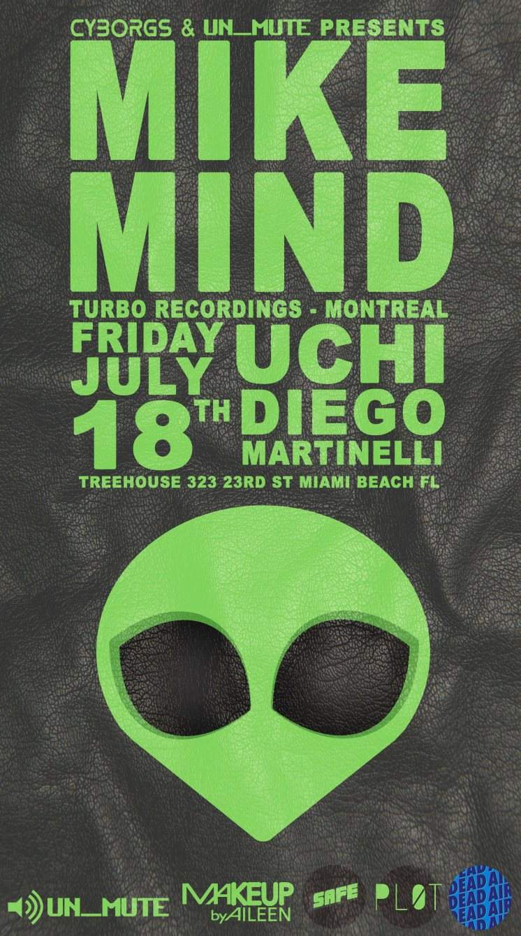 Un_mute presents Mike Servito and Cyborgs presents Mike Mind - Página trasera