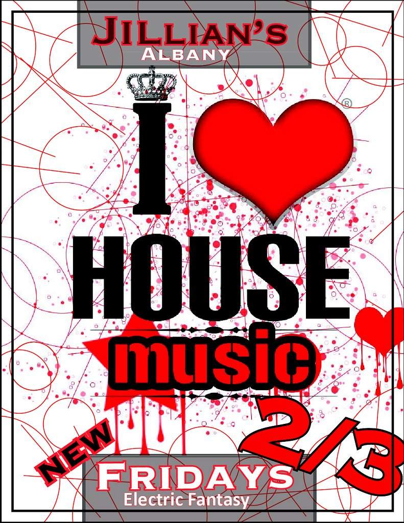 'i Love House Music' - Página frontal