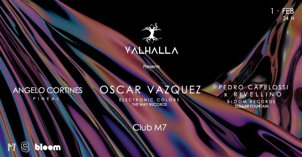 Valhalla presents [Oscar Vazquez] - フライヤー表