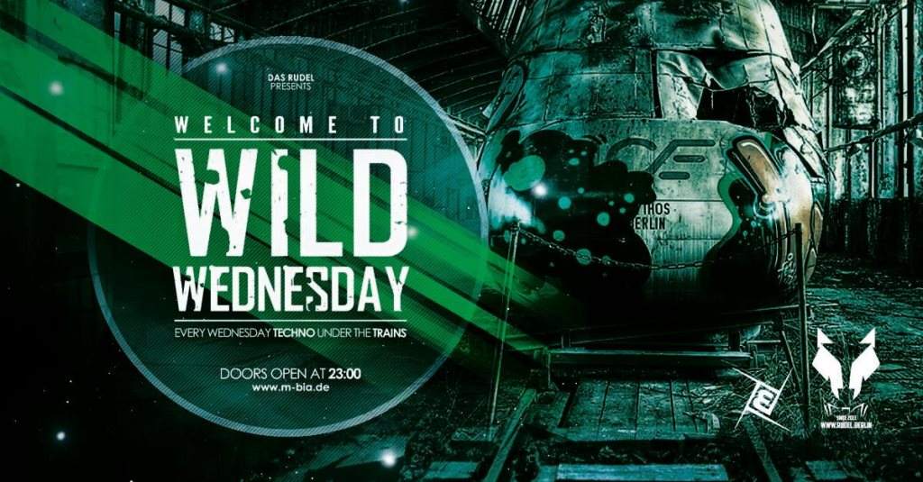 Wild Wednesday - Techno Under the Trains 5.0 - フライヤー表