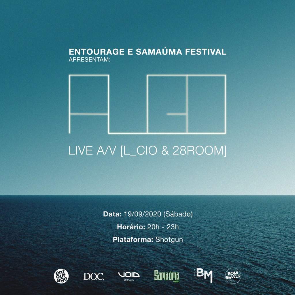 Entourage & Samaúma Festival Apresentam: Algo (Live A/V) - フライヤー表