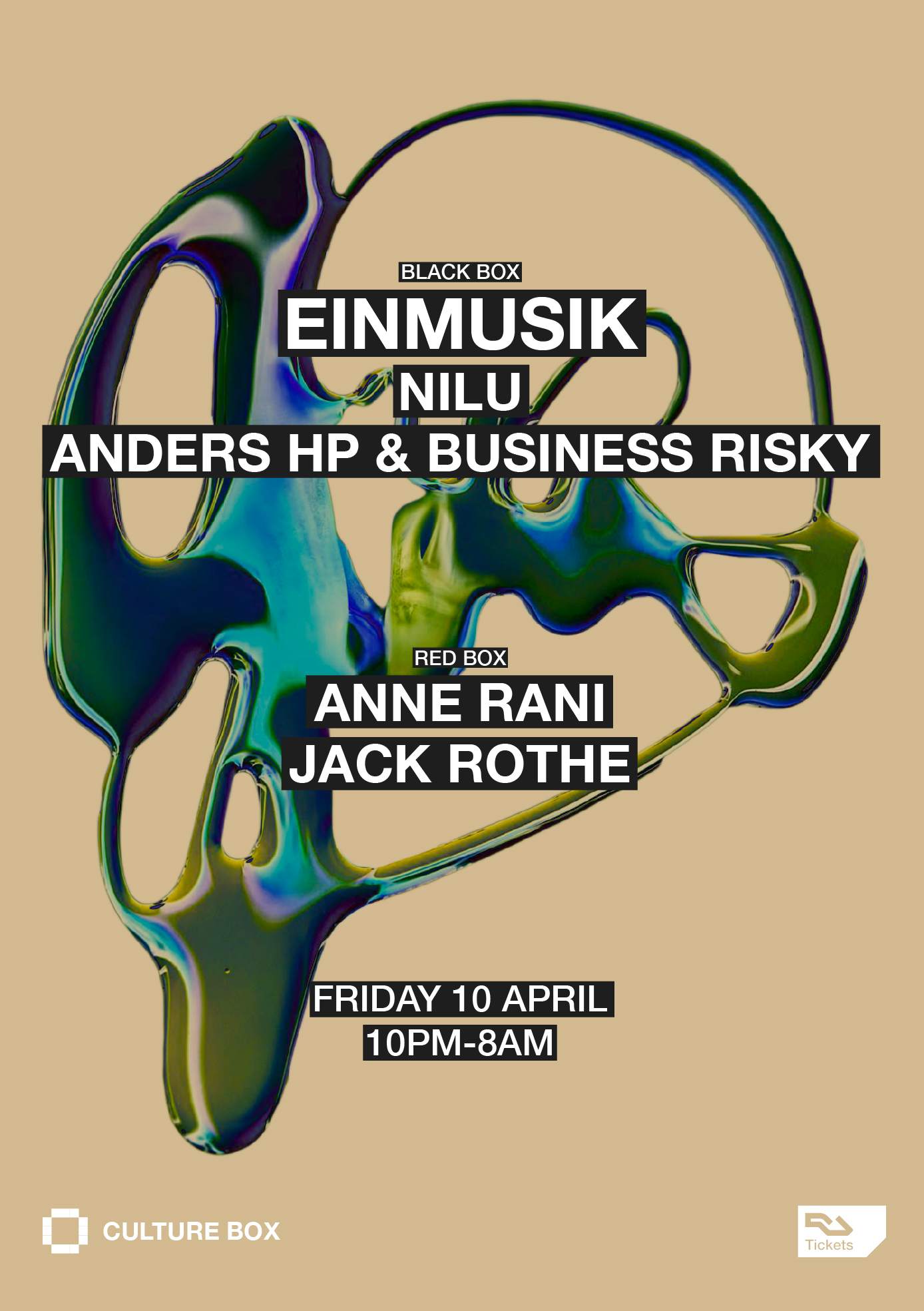 EINMUSIK / NILU / Anders HP & Business Risky / Anne Rani / Jack Rothe ...