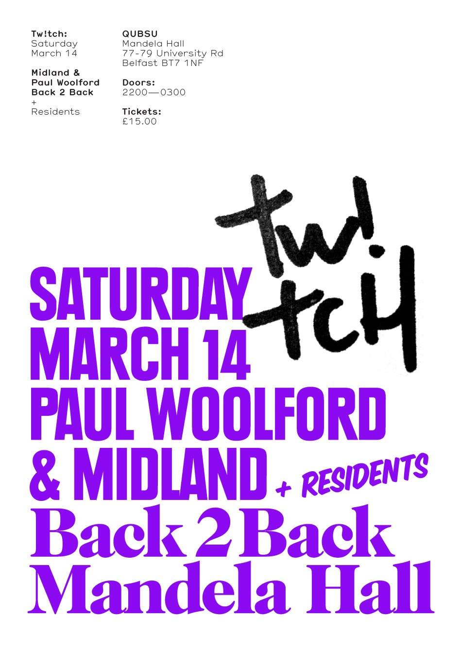Twitch - Paul Woolford b2b Midland - Página frontal