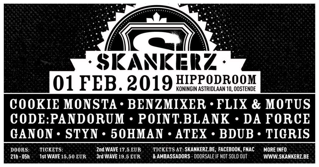 Skankerz / 01.02 / Hippodroom - フライヤー表