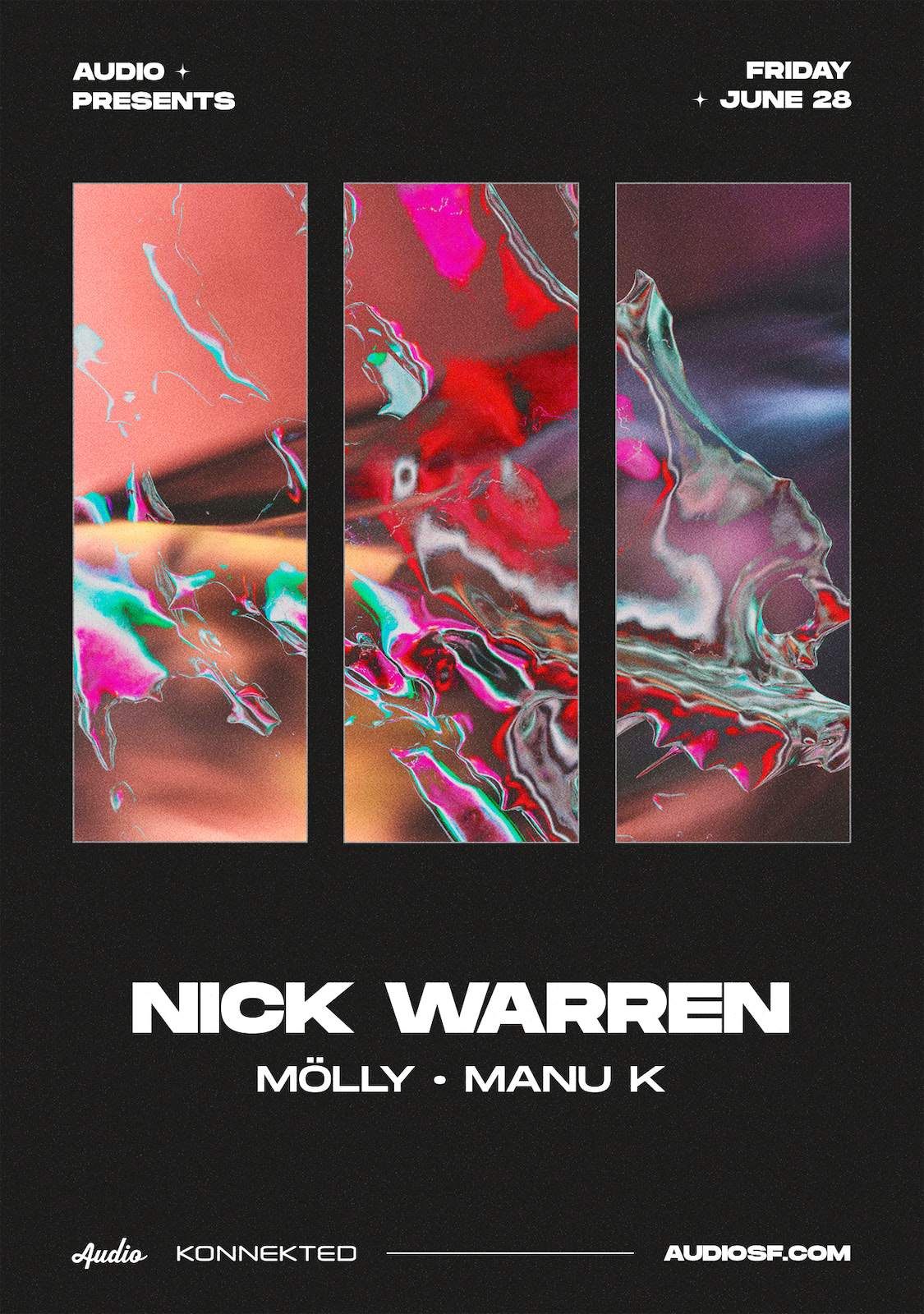 Nick Warren - フライヤー表