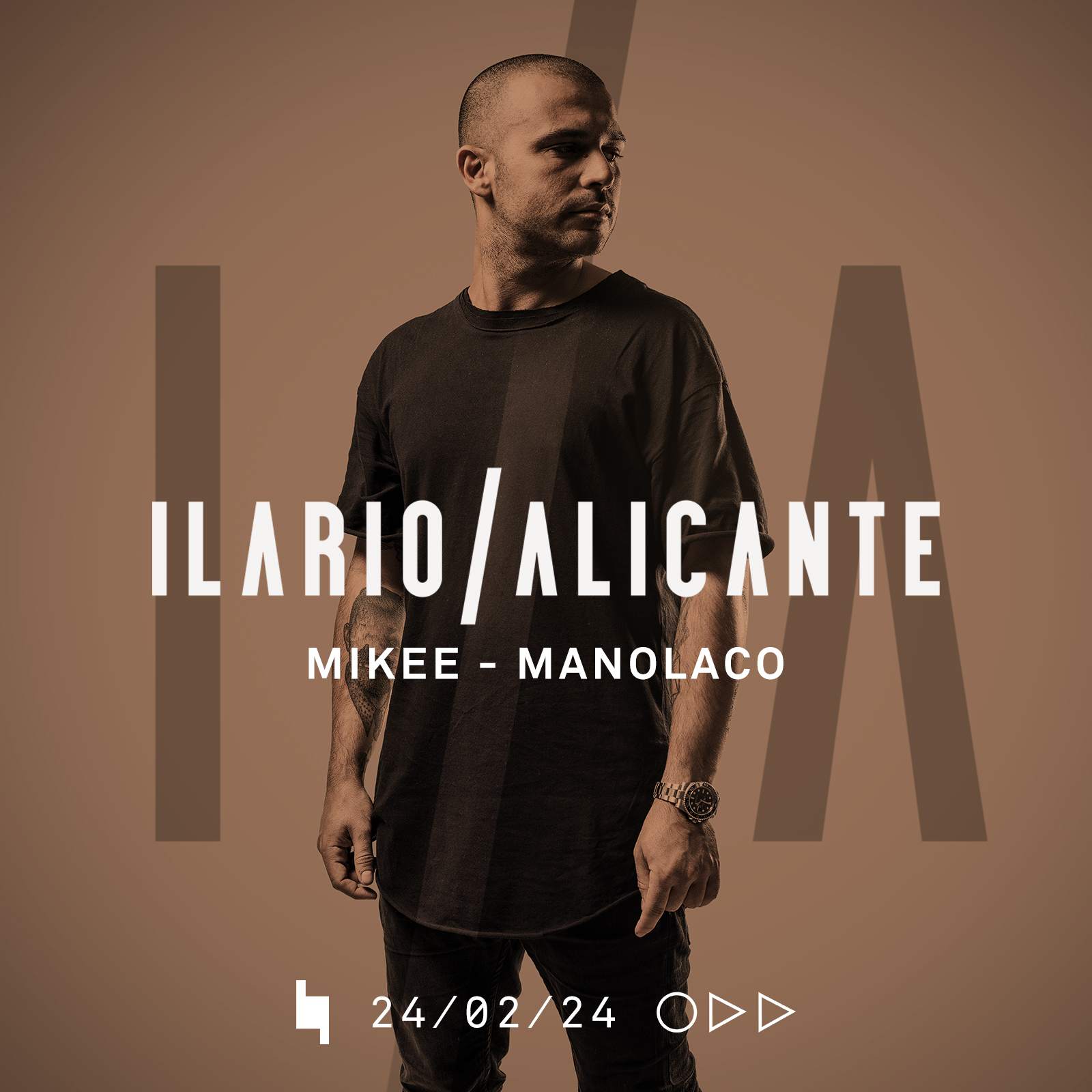 Blend with Ilario Alicante - フライヤー表